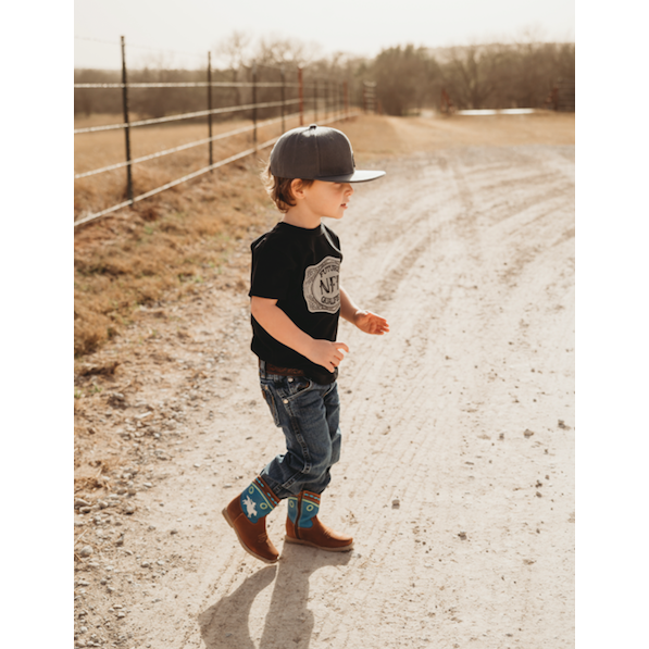 Syd Bucking Horse Kids Boots: 12