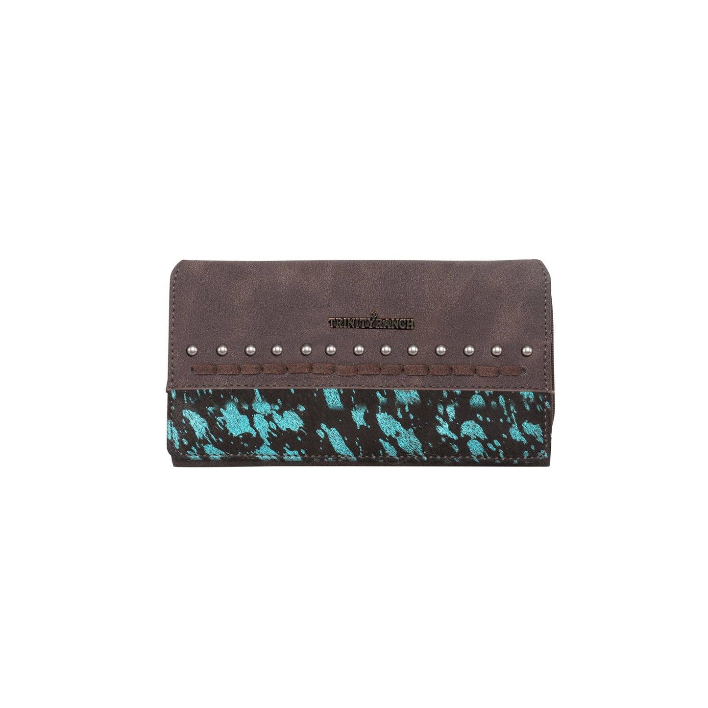 Trinity Ranch Hair Wallet: Black