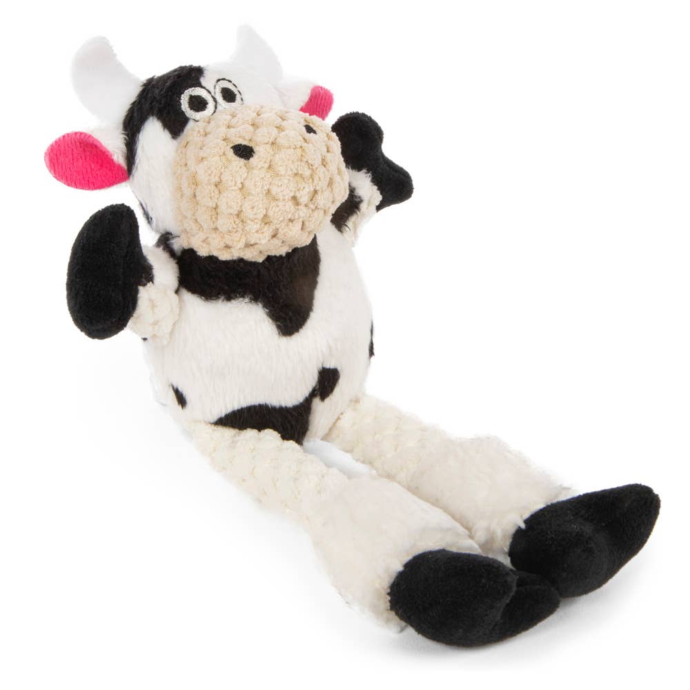 Long Cow w/Chew Guard Dog Toy