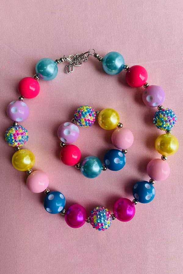Bubble Necklace & Bracelet