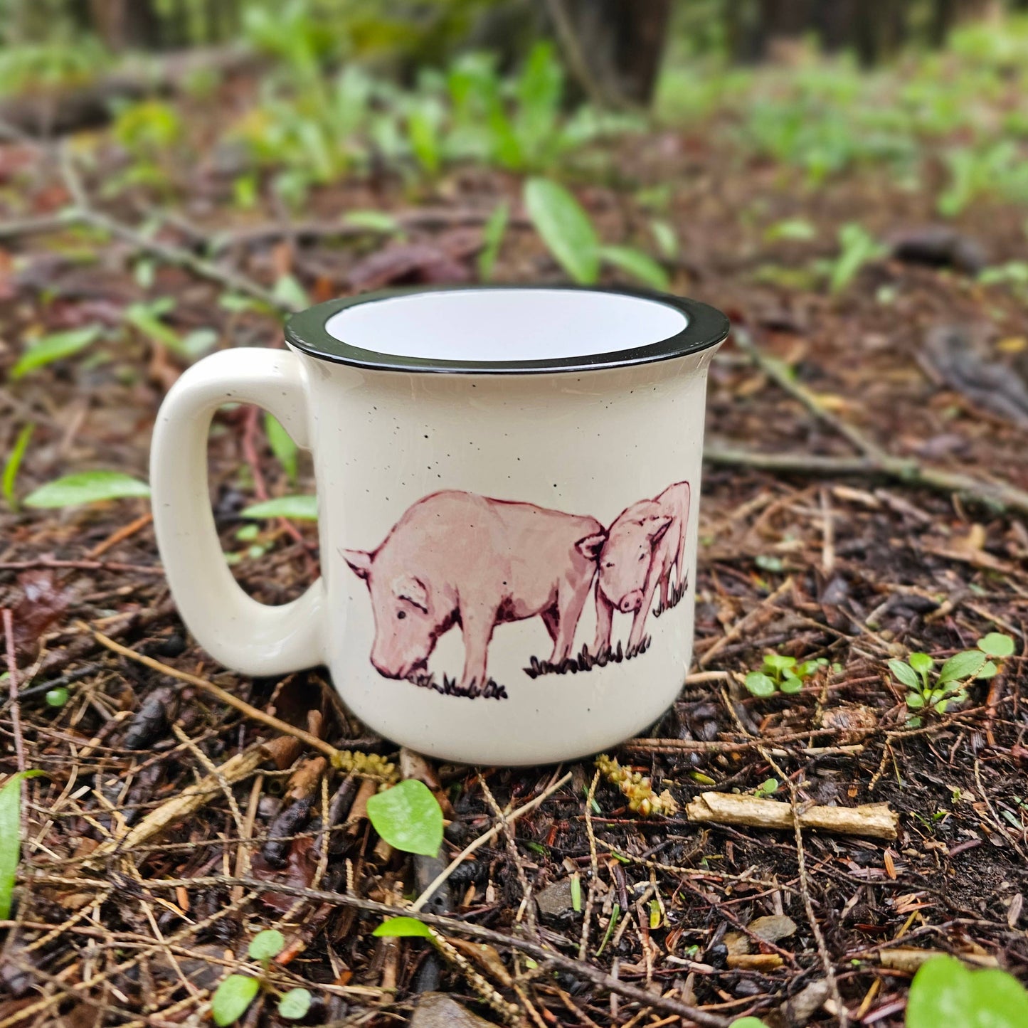 Pig Mug: White Mug