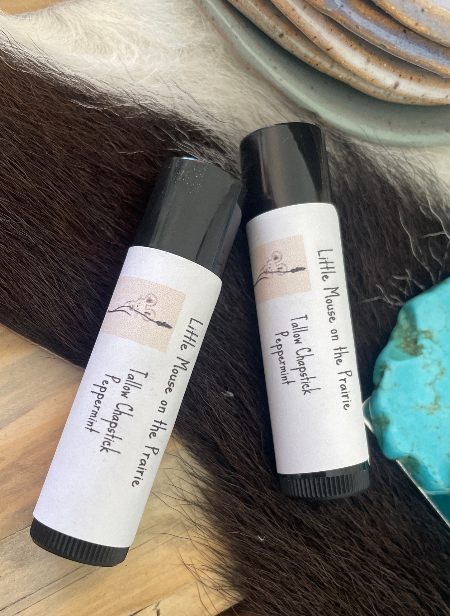 Vanilla Beef Tallow Chapstick Little Mouse on the Prairie