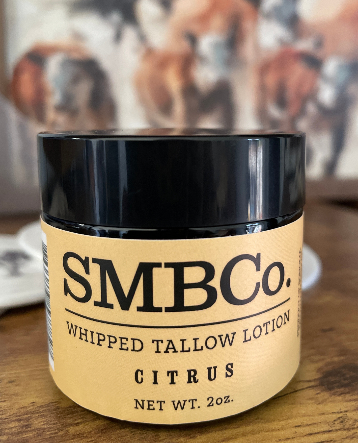 SMBCO Citrus Beef Tallow Lotion