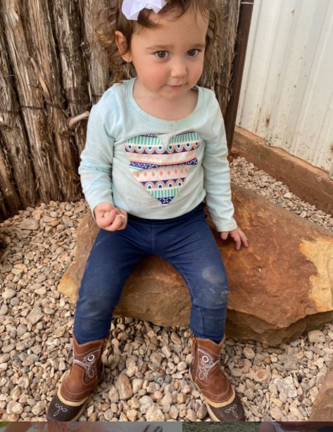 "River" Classic Cowboy Baby Boots: 2 (6-12 months)