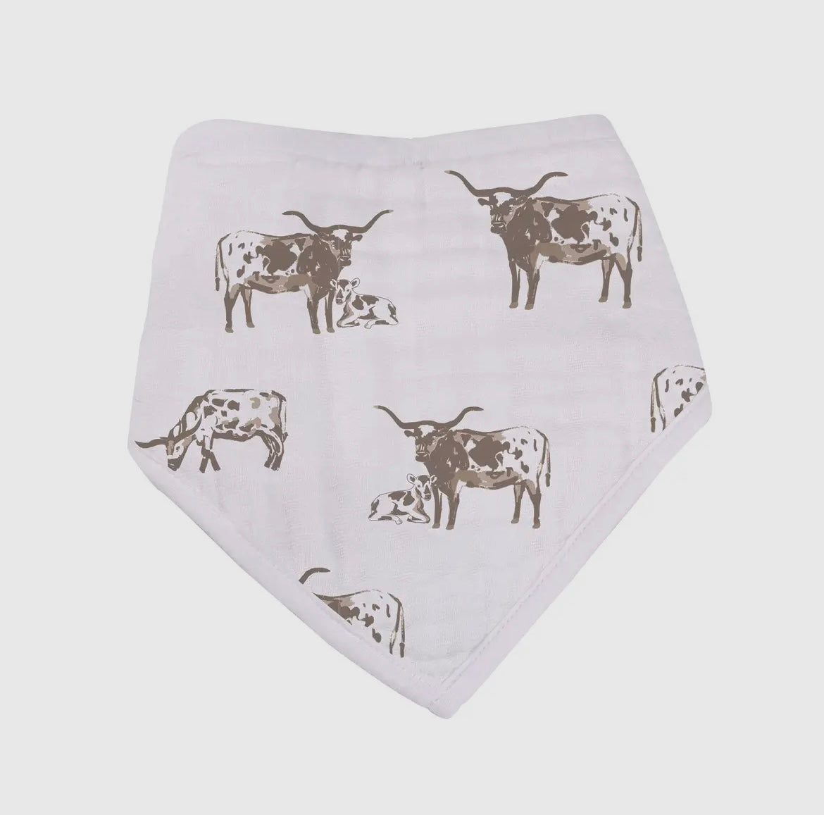 Forever Cowboys & Cowgirls Bamboo Bandana Bib Set