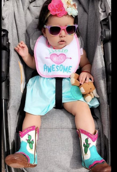 Pecos Cactus Baby Boots: 2 (6-12 months)