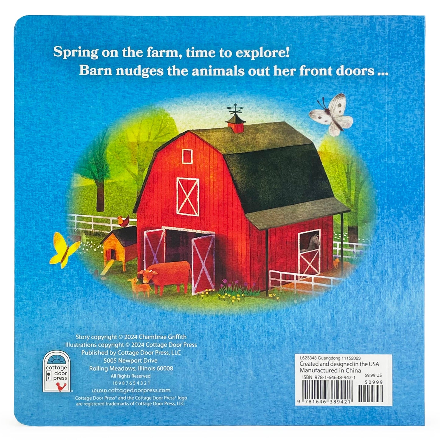Barn in Spring: Out to Explore on the Farm Board Book
