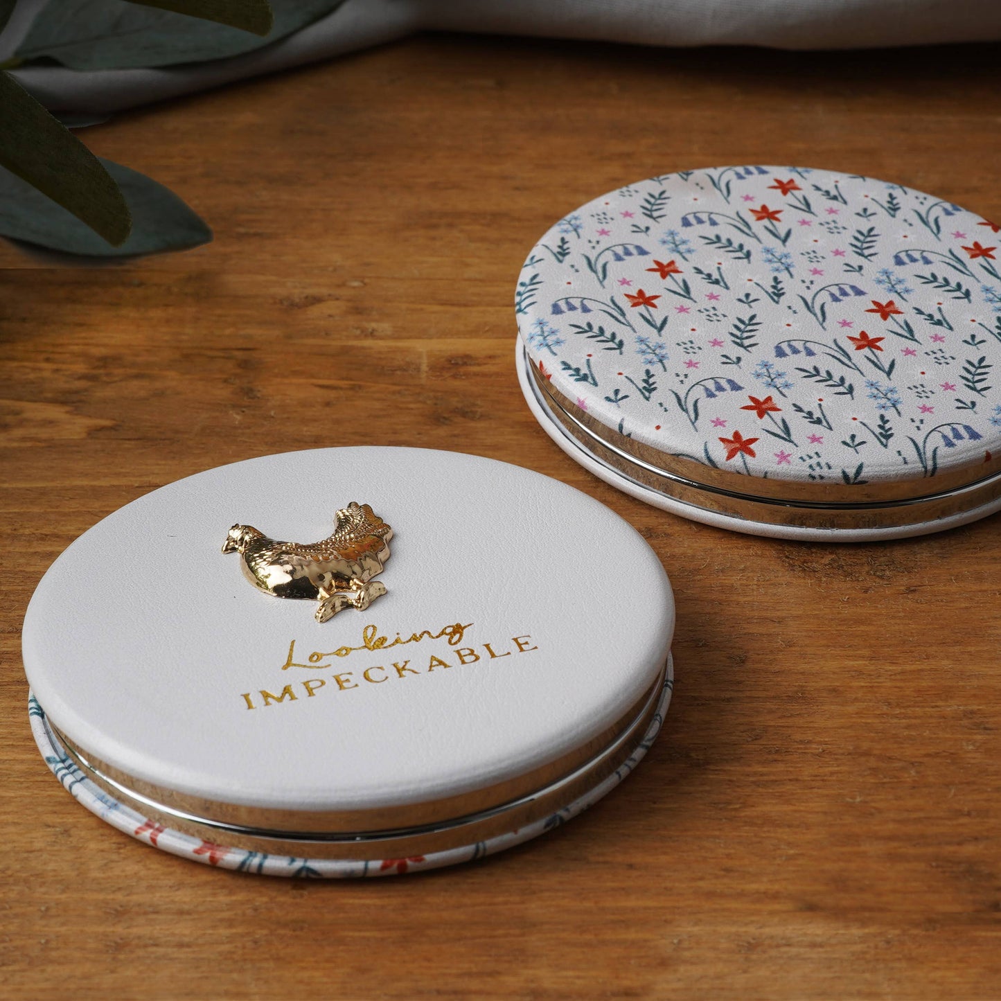 Chicken Compact Mirror