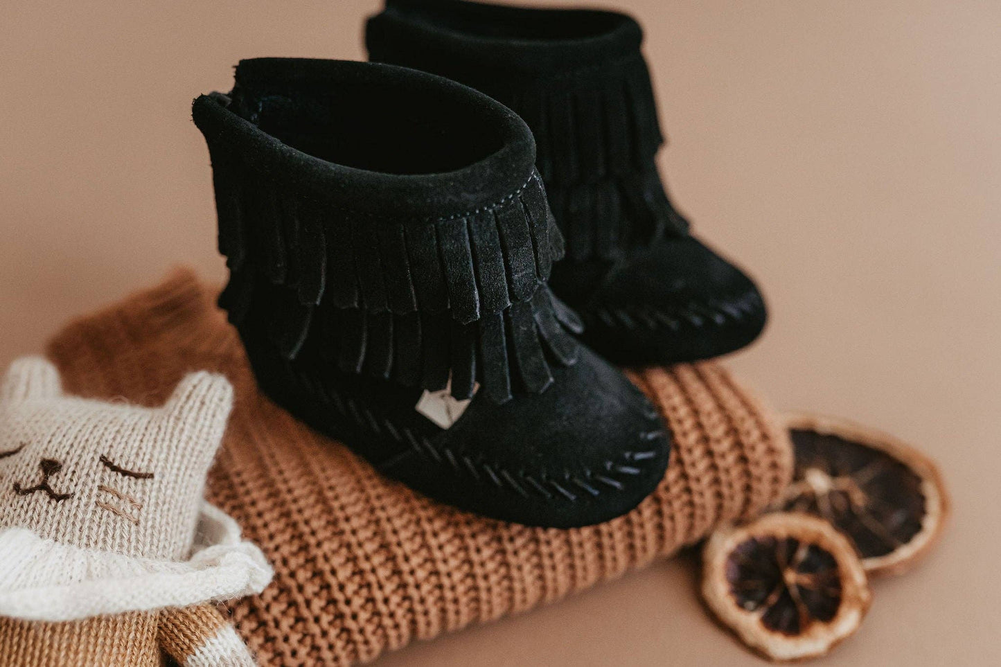 The Cozy Boot: Taupe / 4 (Weatherproof Soft Sole)