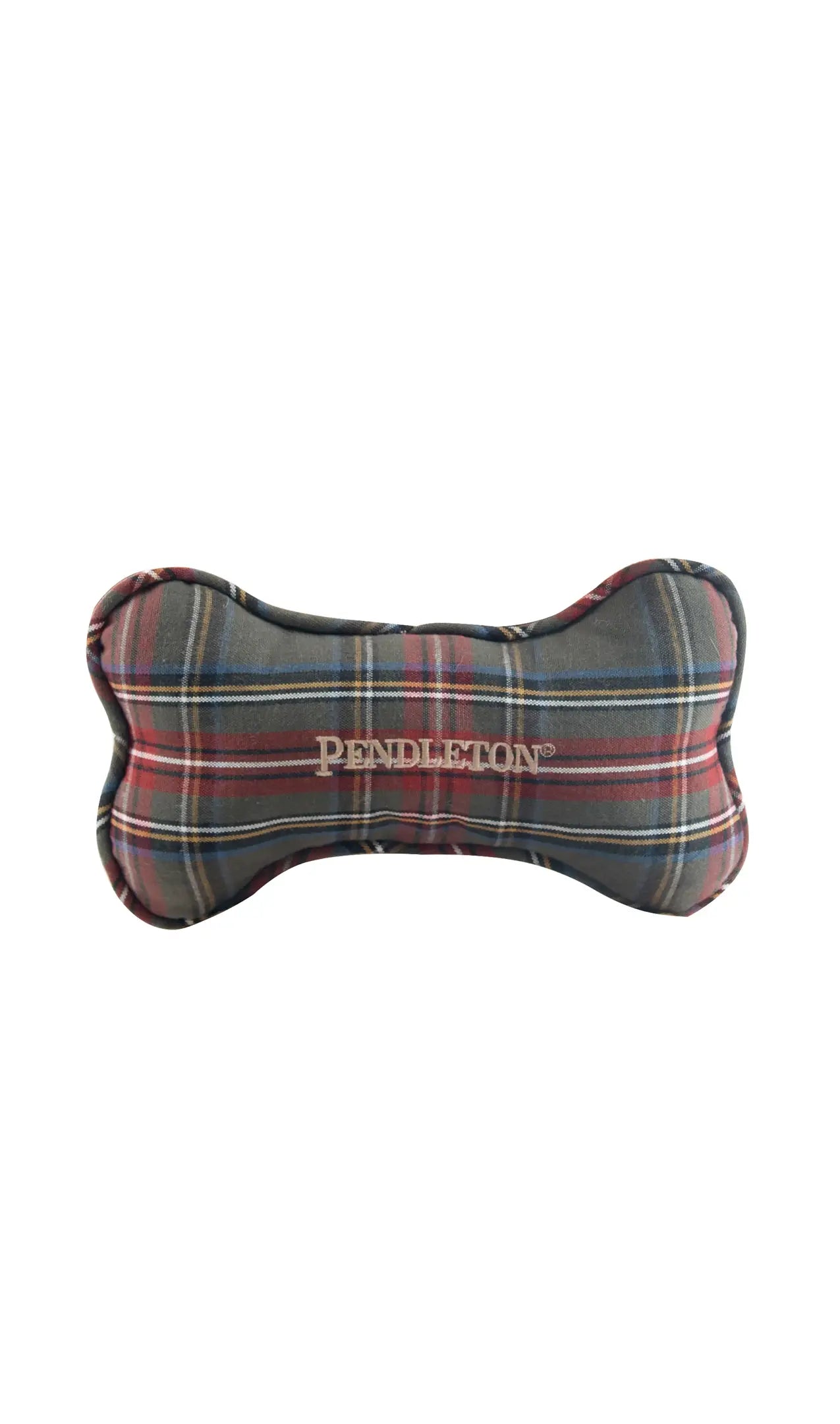 Pendleton Grey Stewart Plaid Dog Toy