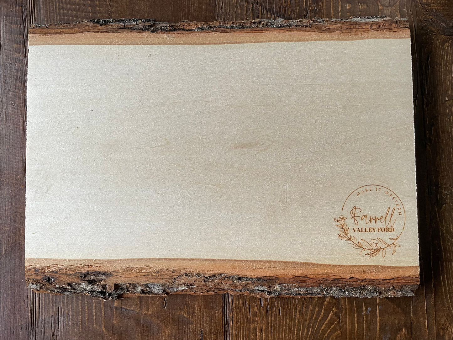 FVF Live Edge Serving Board