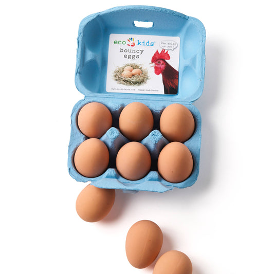 Bouncy Eggs in Carton