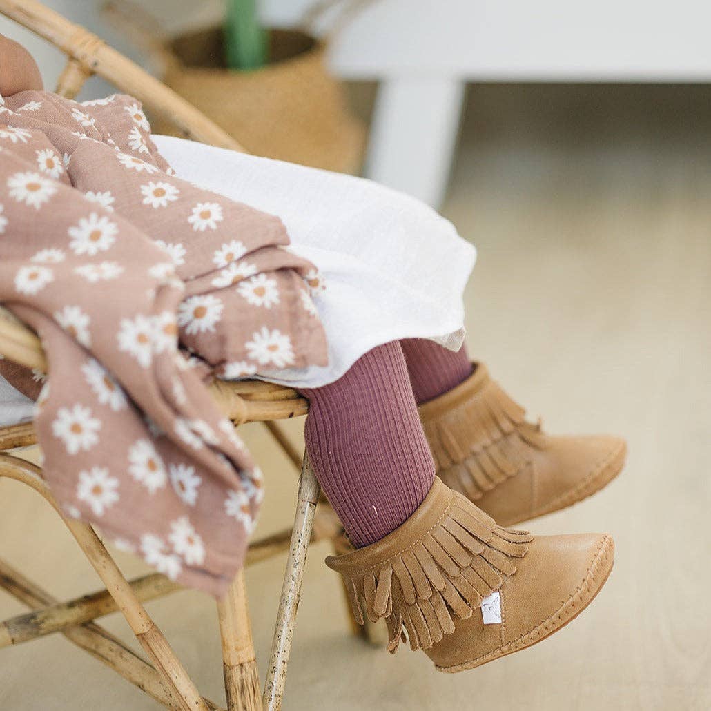 The Cozy Boot: Taupe / 3 (Weatherproof Soft Sole)