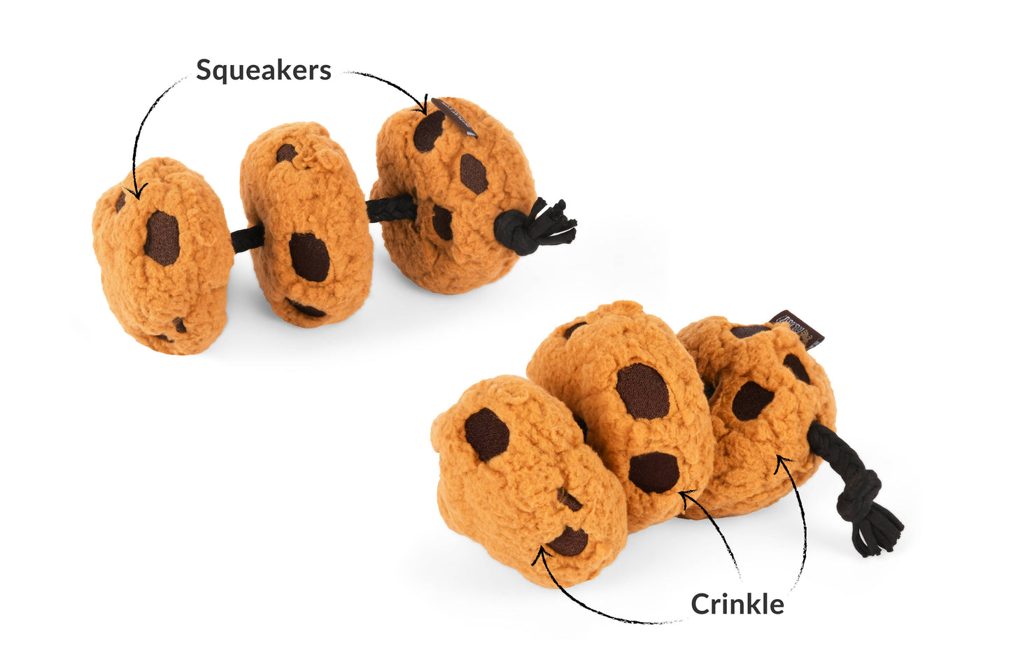 Pup Cup Café Cookies Dog Toys