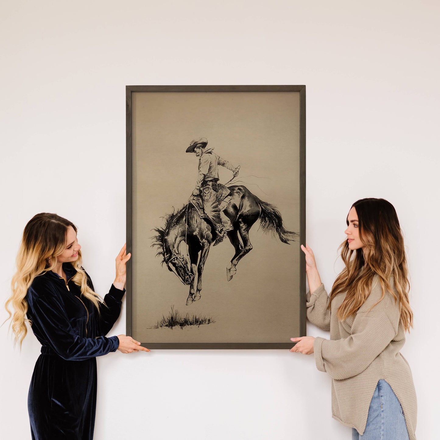 Ride 'Em Cowboy Sign/ Wall Decor