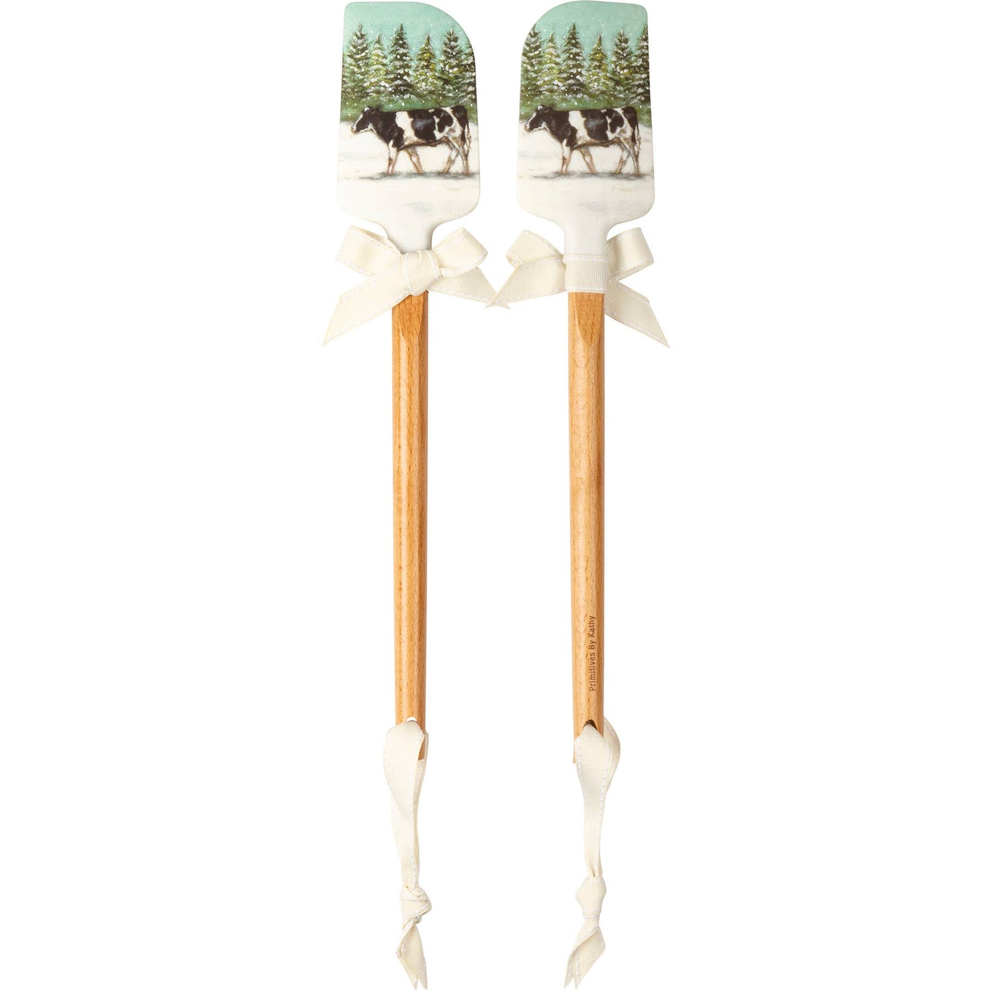 Winter Cow Spatula