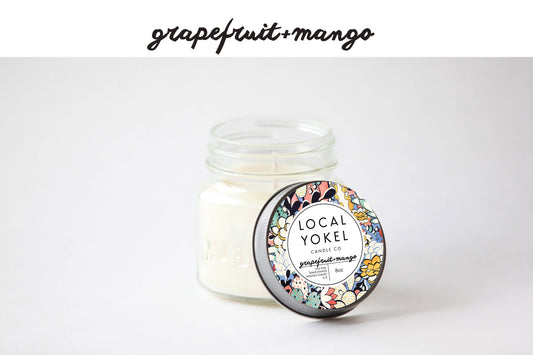 Local Yokel Grapefruit+Mango Candle
