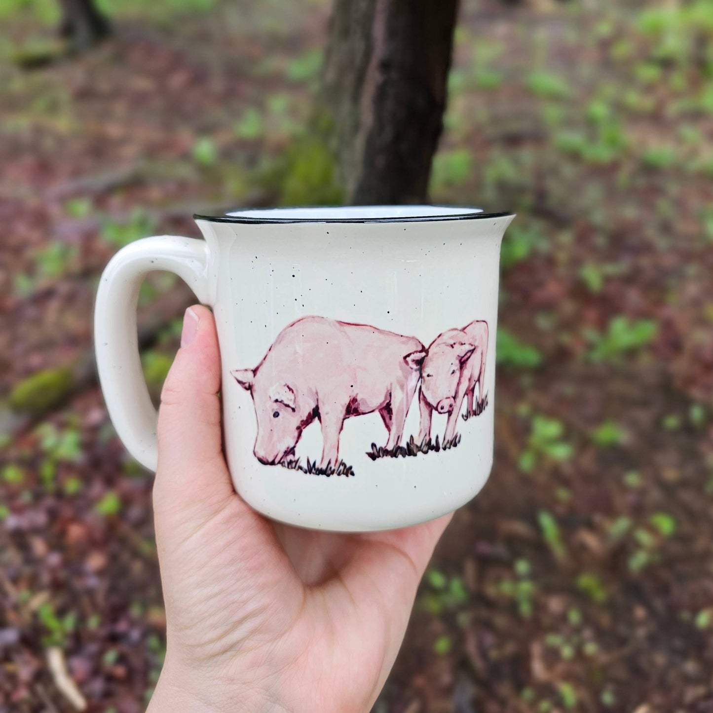 Pig Mug: White Mug