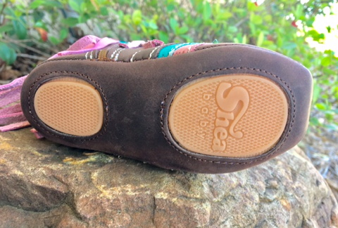 "Charlie" Flower Boot: 2 (6-12 month)