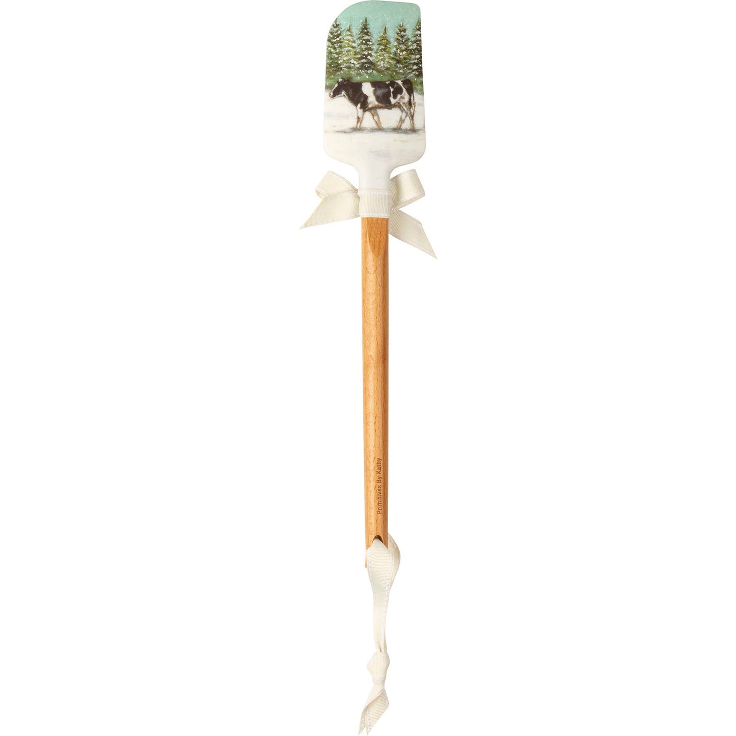 Winter Cow Spatula