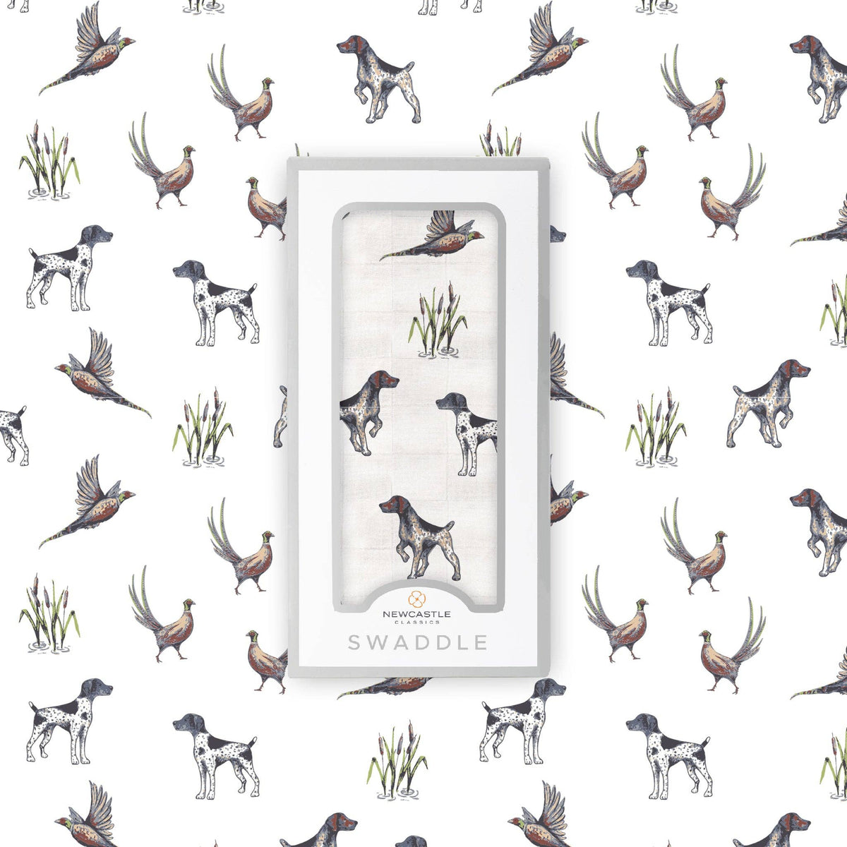 German Shorthaired Bamboo Swaddle
