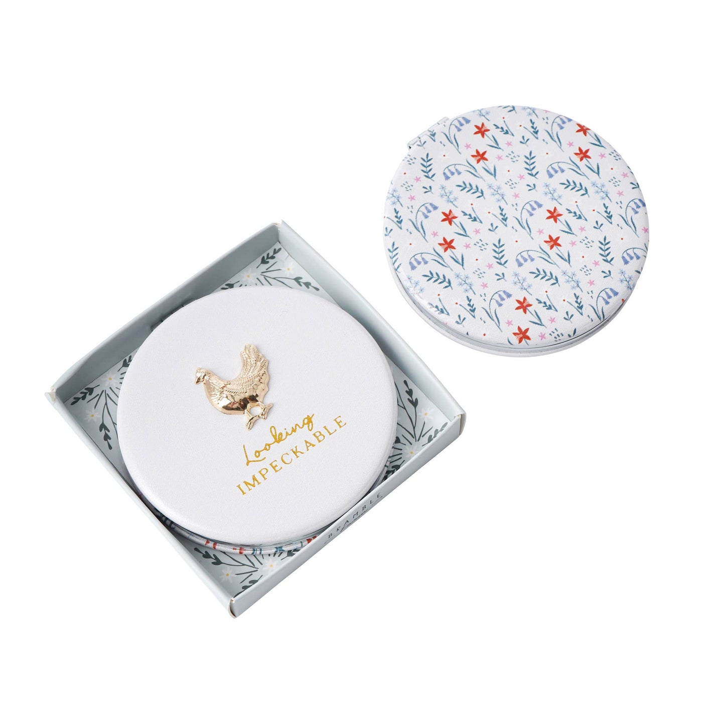 Chicken Compact Mirror