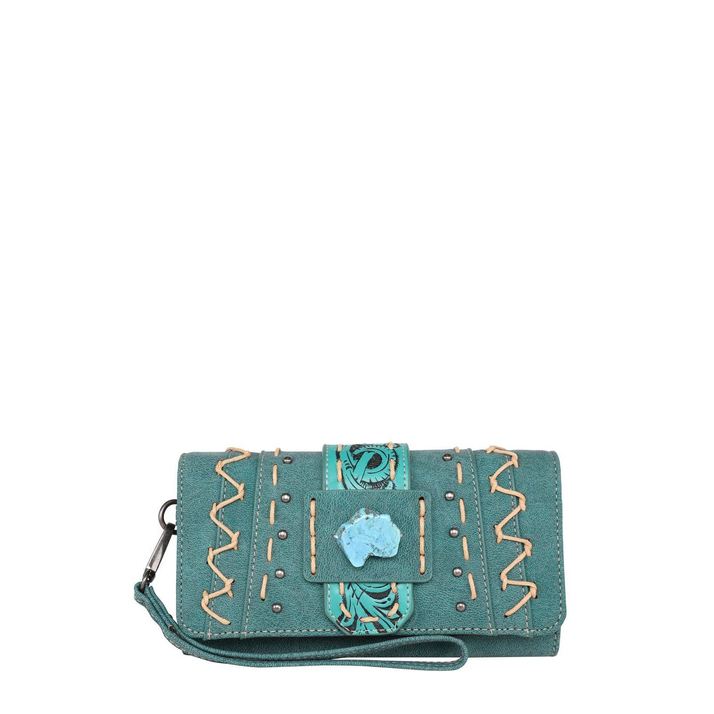 Montana West Tooled Wallet