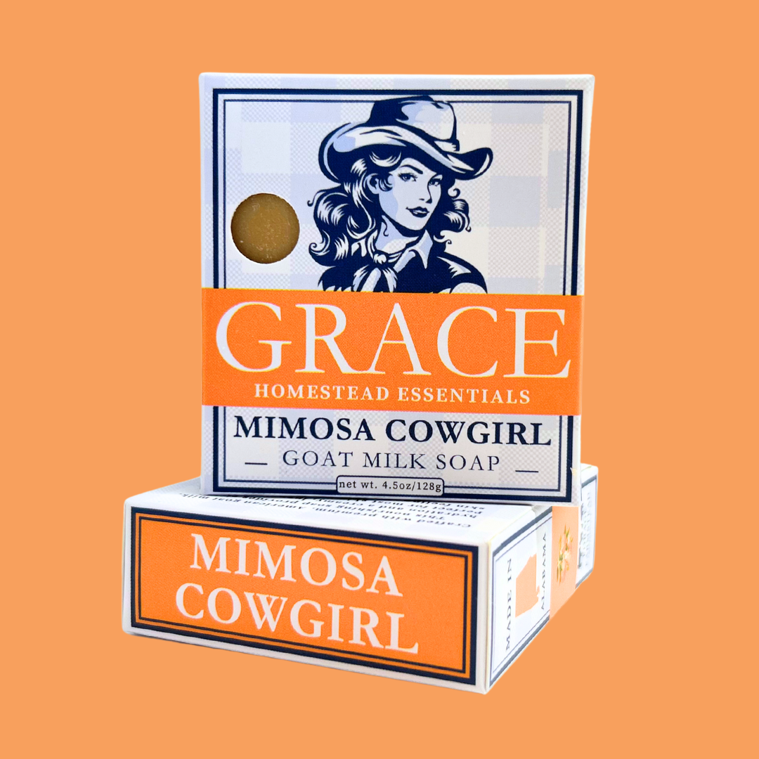 Mimosa Cowgirl Goat Milk Soap Bar