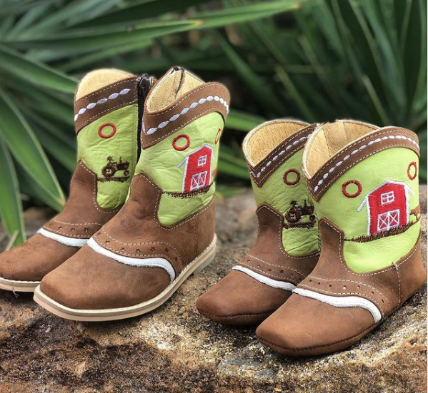 Shea Baby Boots: "Lawson" Farm 3 (12-18 month)