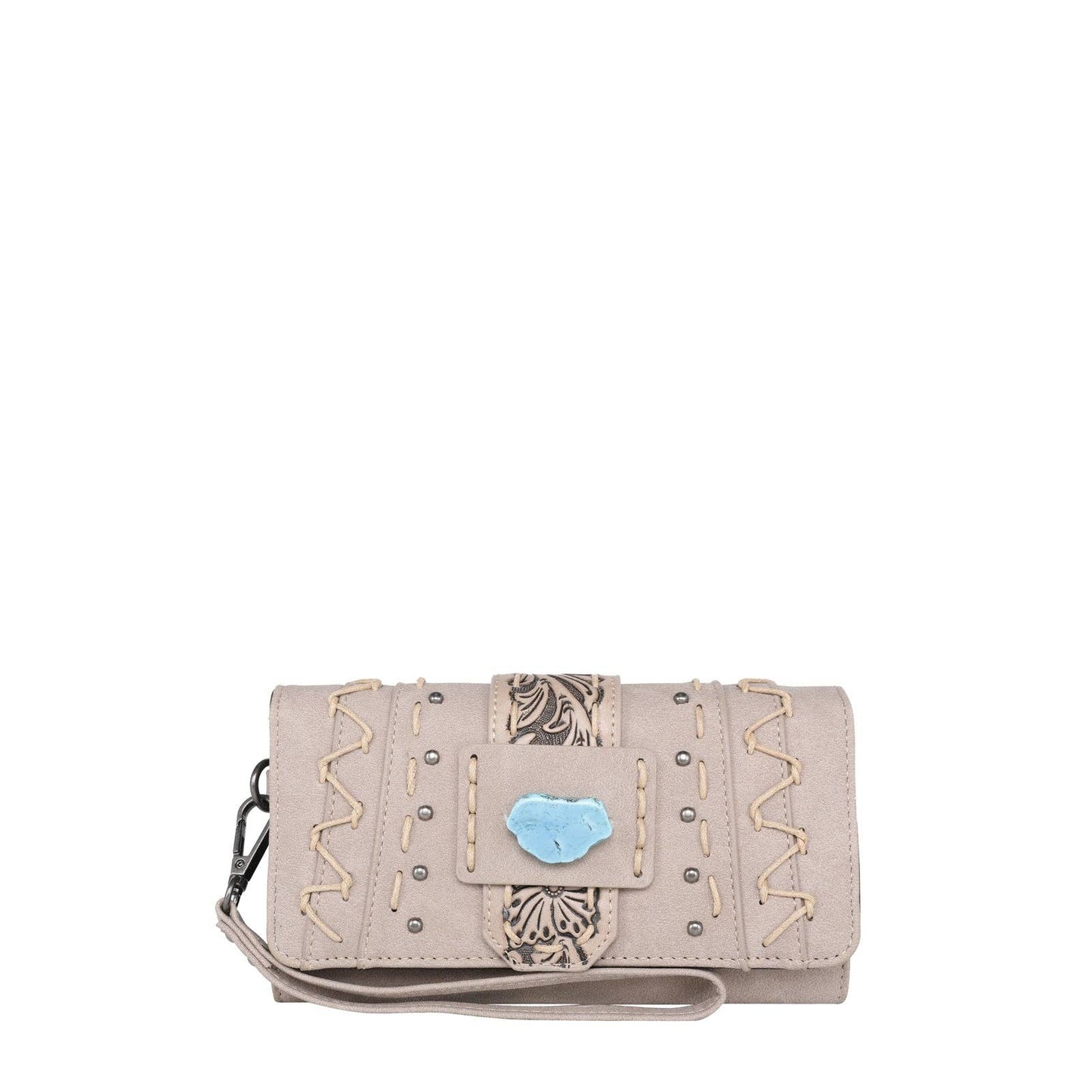 Montana West Tooled Wallet