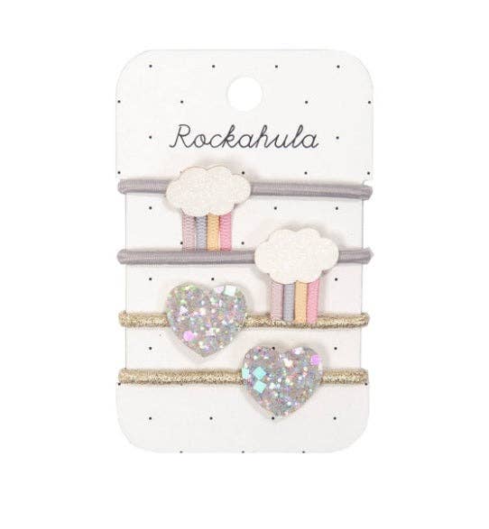 In the Clouds Ponytail Holders