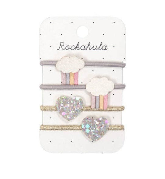 In the Clouds Ponytail Holders