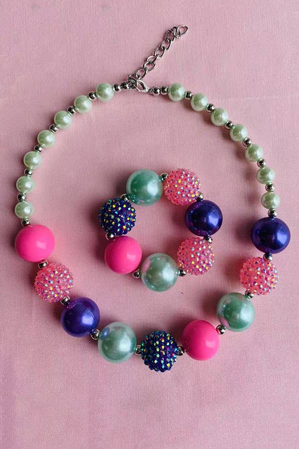 Bubble Necklace & Bracelet