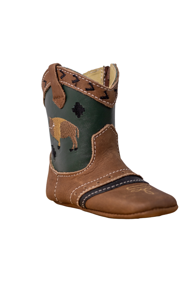 "Tyen" Baby Boots, Size 1-3: 3