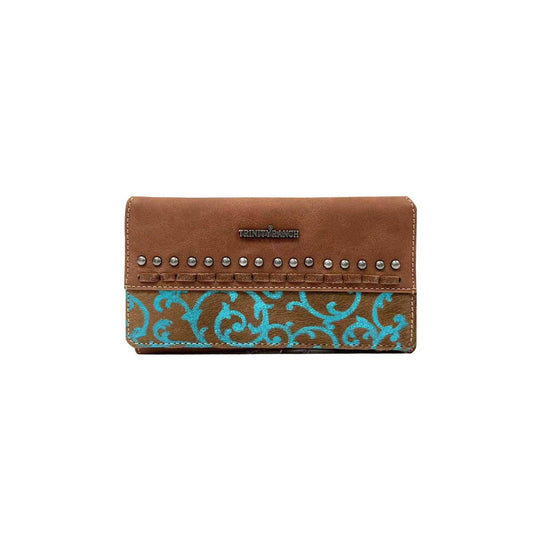 Trinity Ranch Wallet: Brown