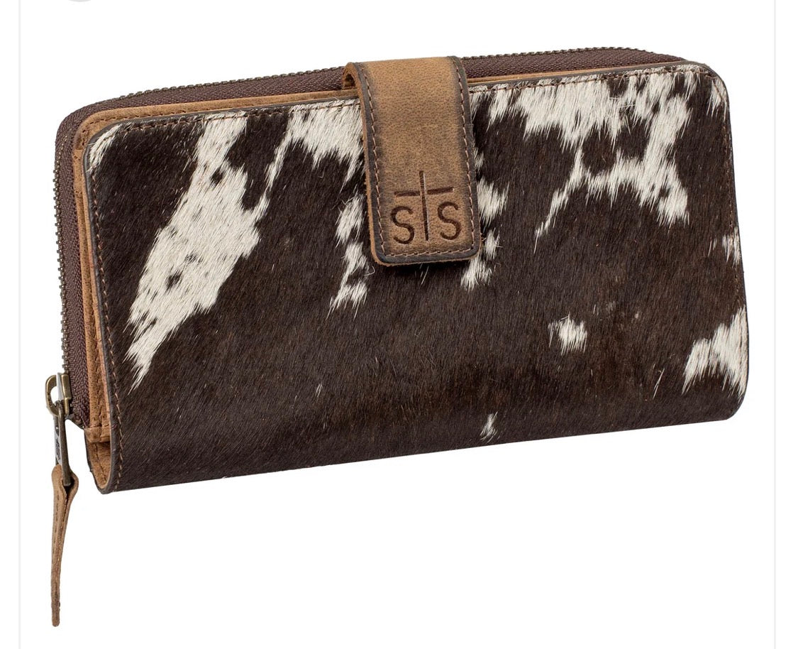 STS Cowhide Chelsea Checkbook Wallet