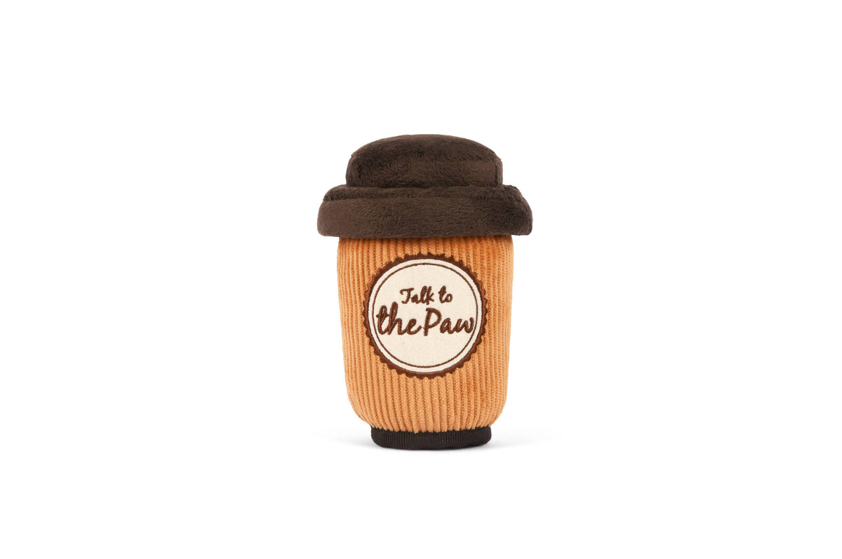 Talk to the Paw Coffee Dog Toy