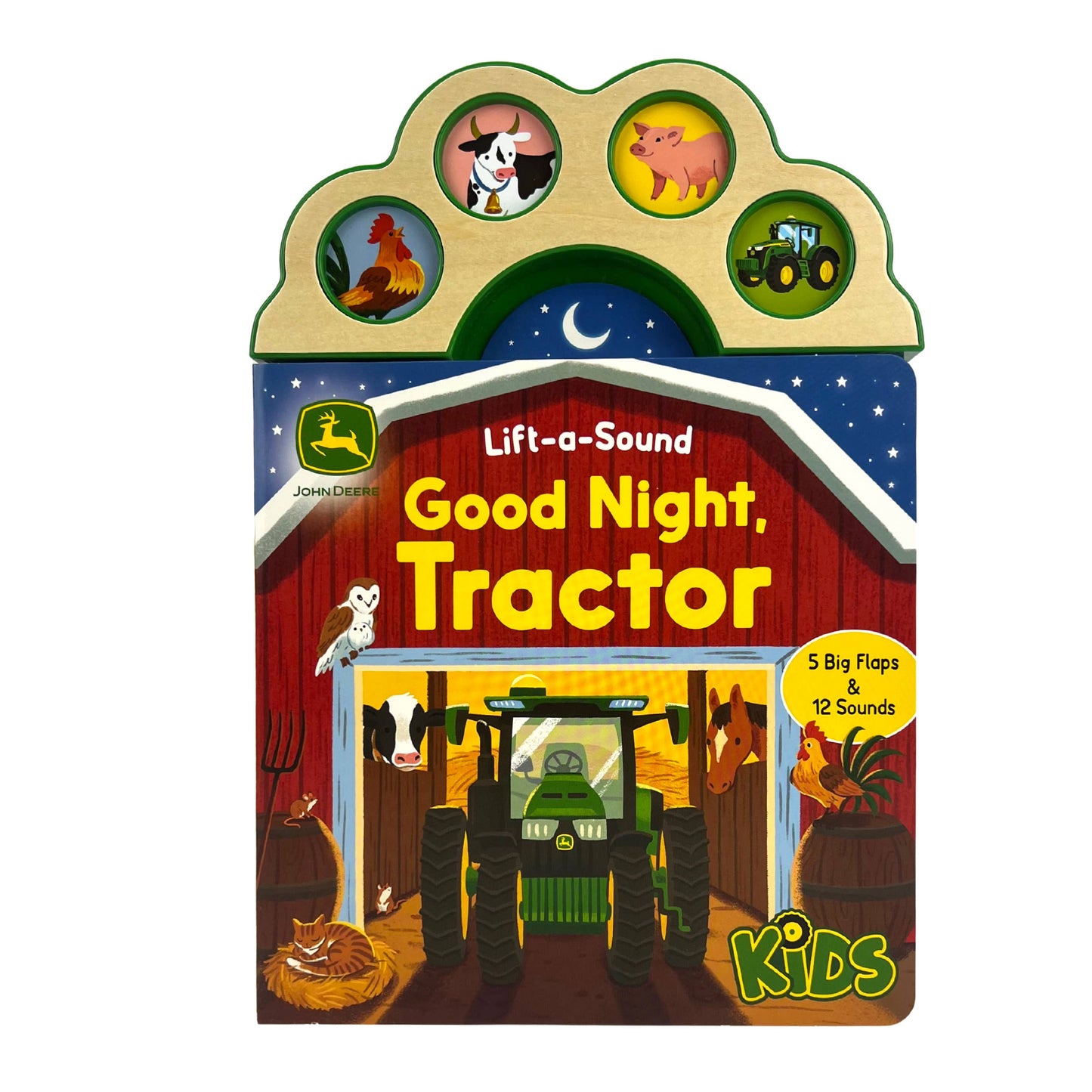 Good Night, Tractor – John Deere Lift-a-Flap Sound Book