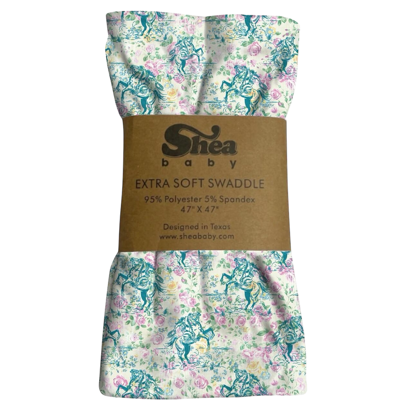 Floral Frontier Swaddle
