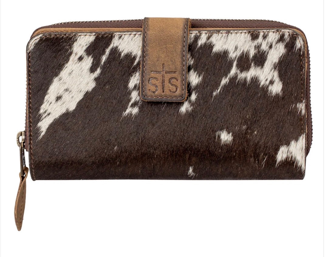 STS Cowhide Chelsea Checkbook Wallet
