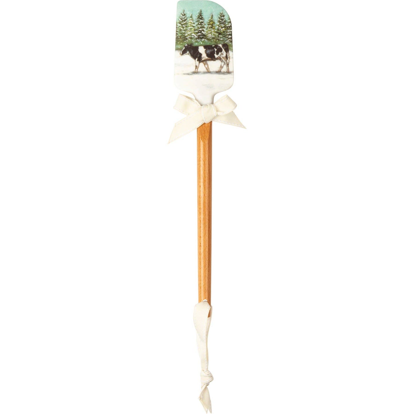 Winter Cow Spatula