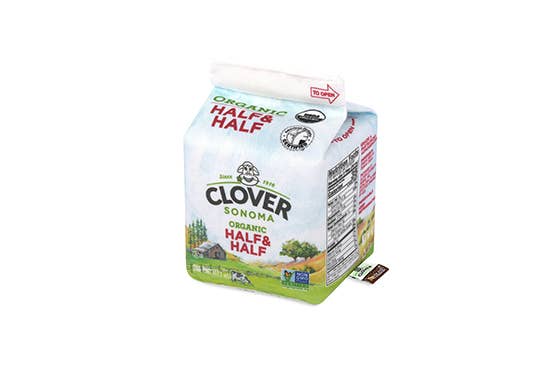 Clover Sonoma Half & Half Carton Dog Toy