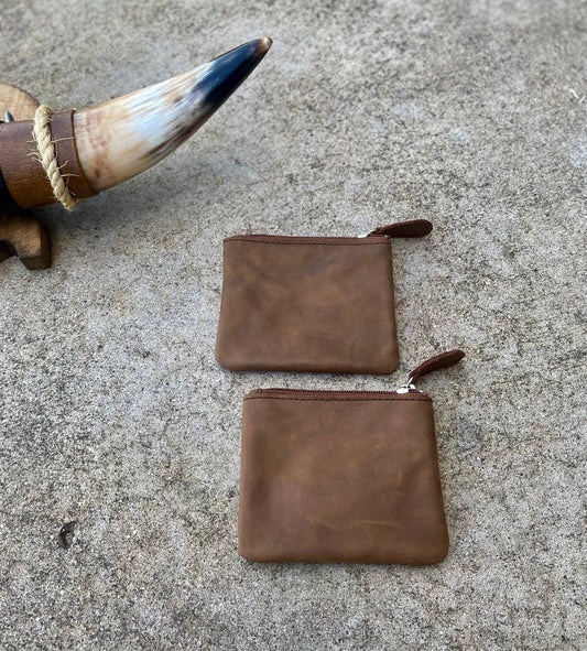 Leather Coin Pouch