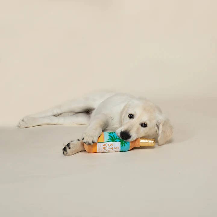 Sip Stay Vacay Plush Dog Toy