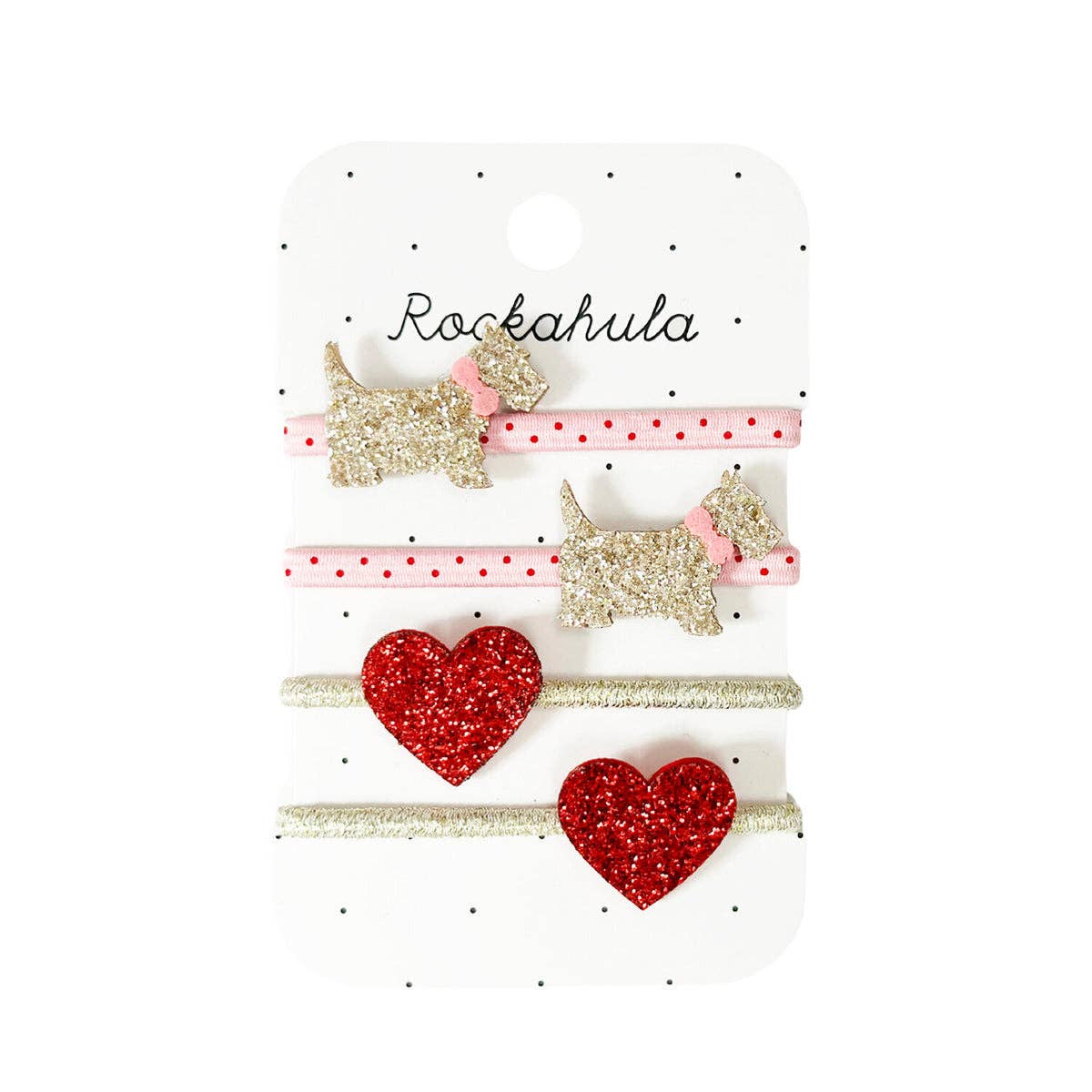Puppy Love Ponytail Holders