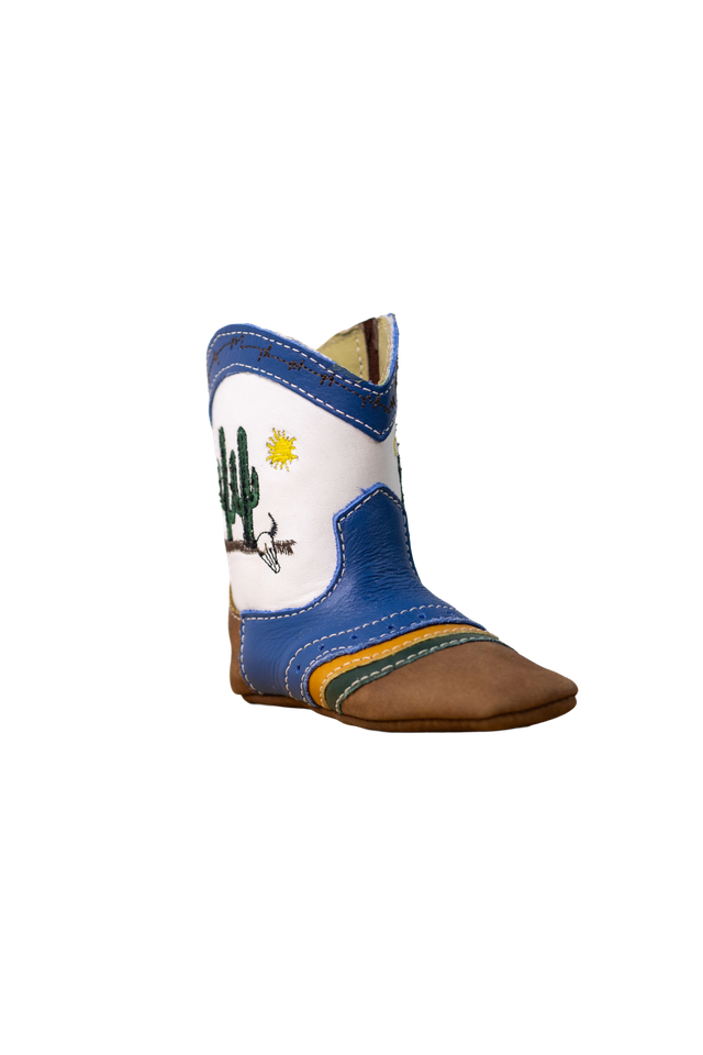 "Phoenix" Cactus Baby Boots, Size 1-3 : 1