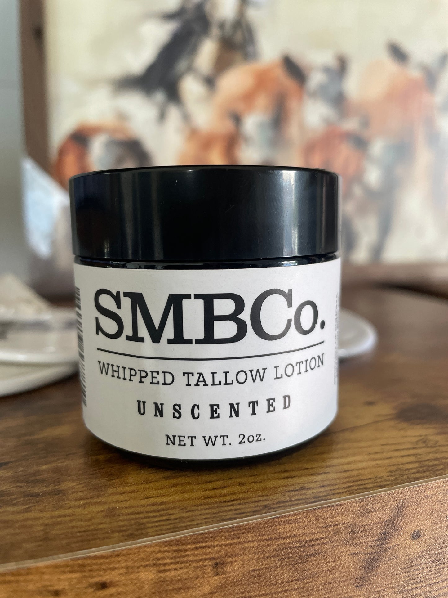 SMBCO Unscented Beef Tallow Lotion