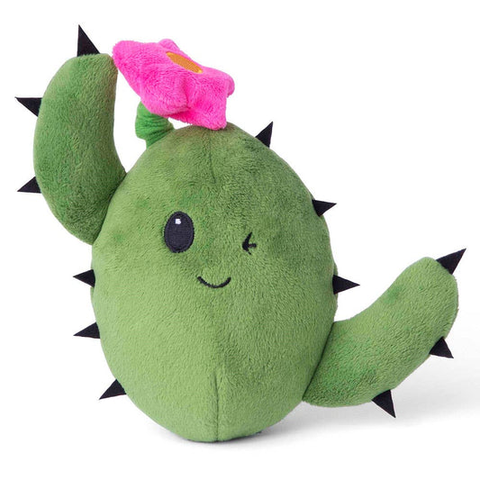 Cactus Dog Toy: Pink Flower