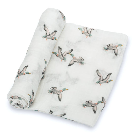 Mallard Duck Swaddle Blanket