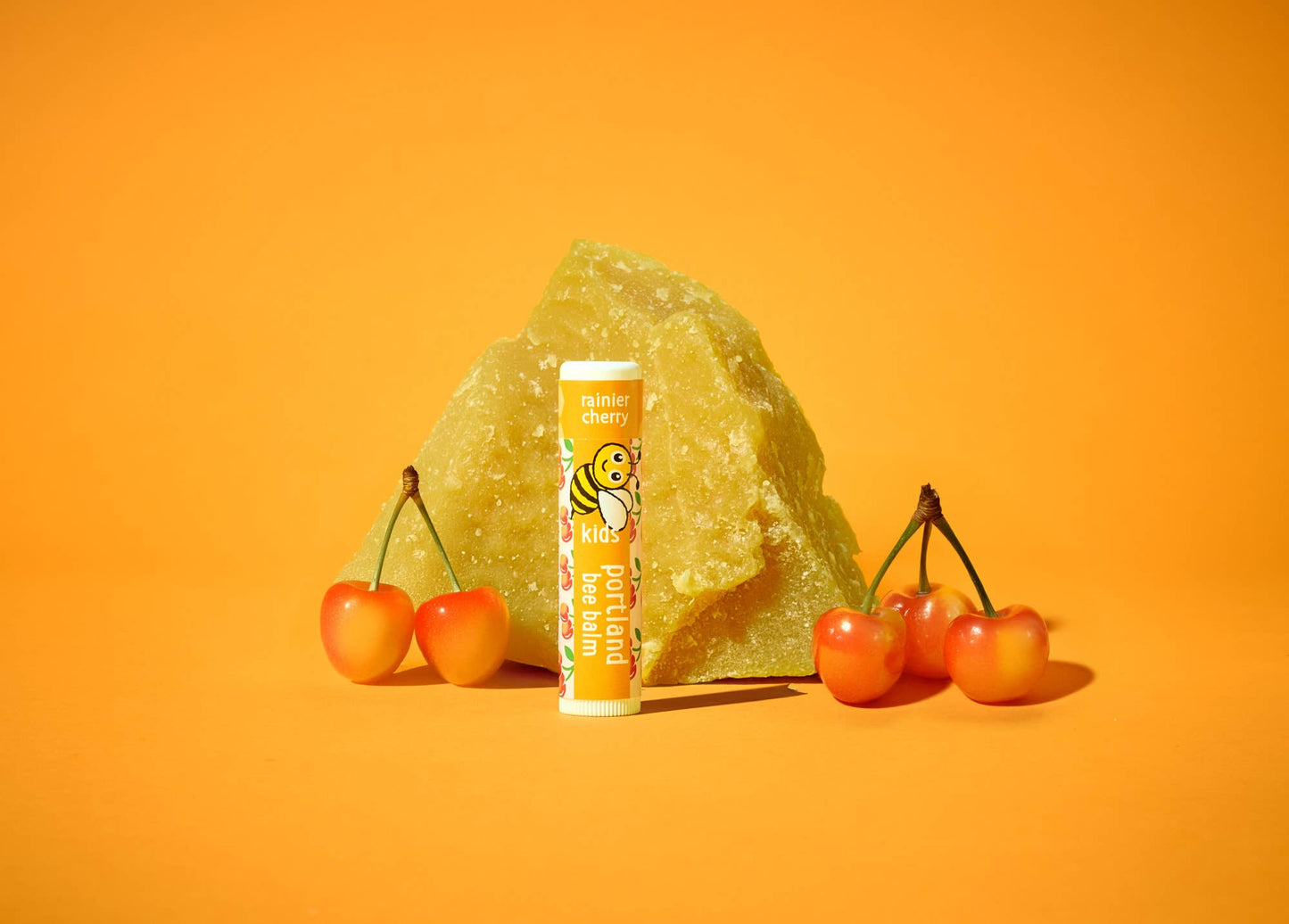 Kids Beeswax Lip Balm: Cherry
